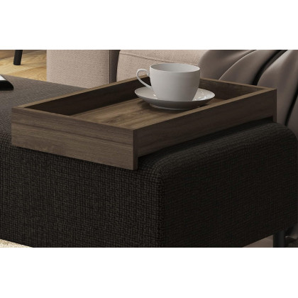 Casabianca Ace Bench - Brown, Linen/Fabric