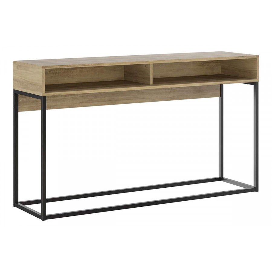 Casabianca - Noa Console Table with Open Storage in Oak, Chipboard