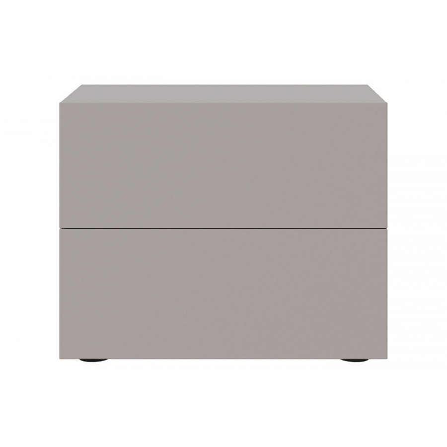 Casabianca Ayla Nightstand - Taupe, MDF