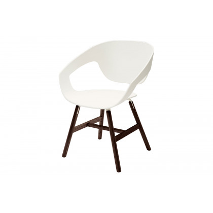 Casamania Vad Wood Polypropylene Chair - White