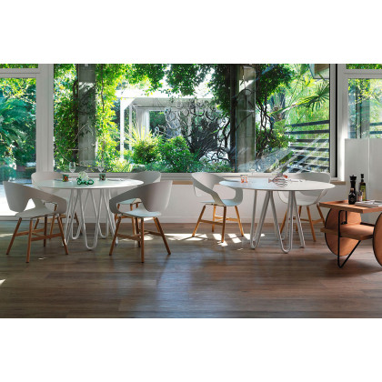 Casamania - Vad Wood Polypropylene Chair