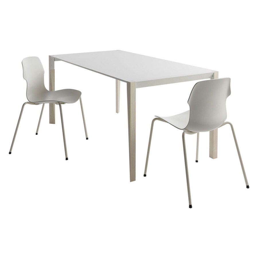Casamania Stereo Stackable Polypropylene Chair - Gray