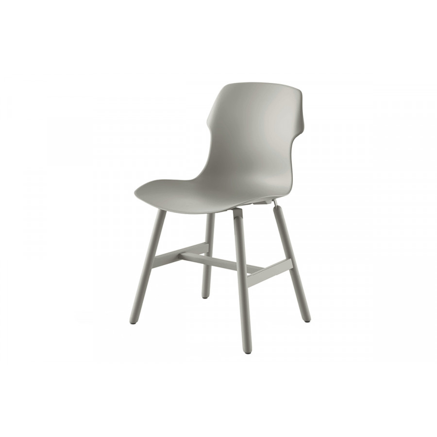 Casamania Stereo Metal Polypropylene Chair - White