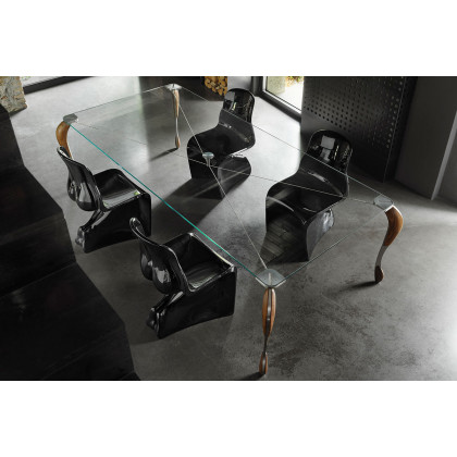 Casamania Him Iconic Chair Glossy Finish - Black