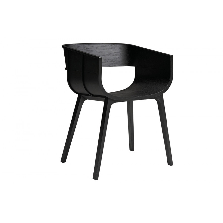 Casamania Maritime Wooden Dining Chair - Black