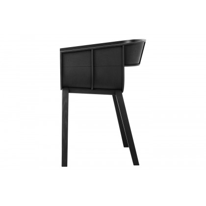 Casamania Maritime Wooden Dining Chair - Black