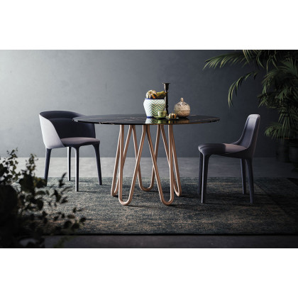 Casamania Lepel Armchair Plain - Leather Major