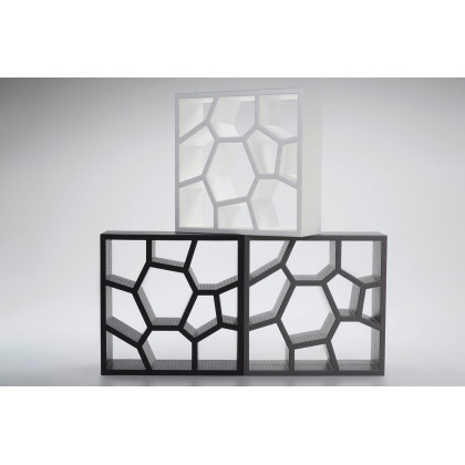 Casamania Opus Incertum Bookshelf-Display Unit - Dust Gray