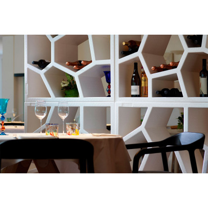 Casamania Opus Incertum Bookshelf-Display Unit - Dust Gray