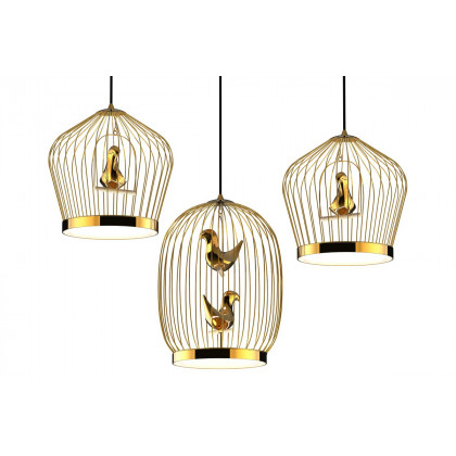 Casamania Twee T. Small Suspension Lamp - Gold, 220V