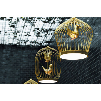 Casamania Twee T. Small Suspension Lamp - Gold, 220V