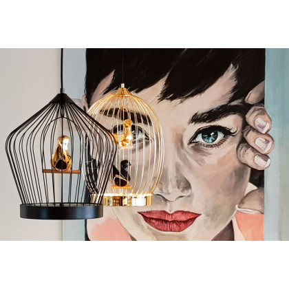Casamania Twee T. Large Suspension Lamp - Black, 110V