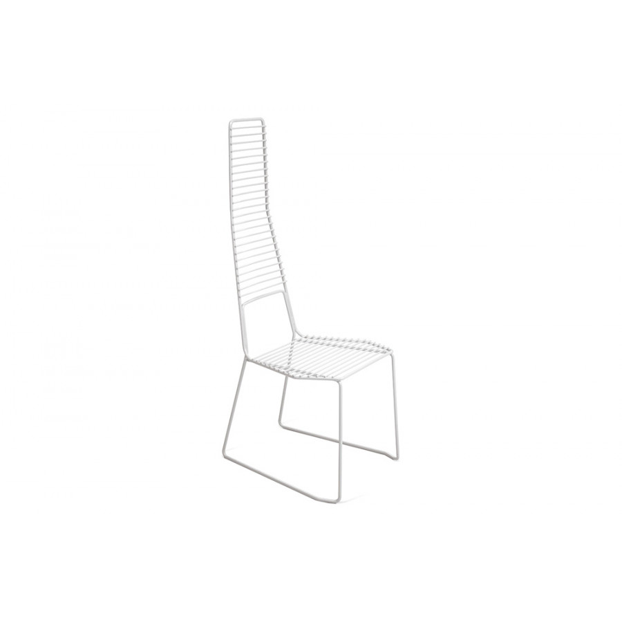 Casamania Alieno High Outdoor Chair with High Backrest - White