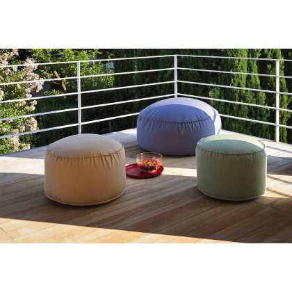 Casamania Pollon Large Ottoman - Faux Leather