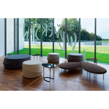 Casamania Lily Wood Coffee Table - Walnut