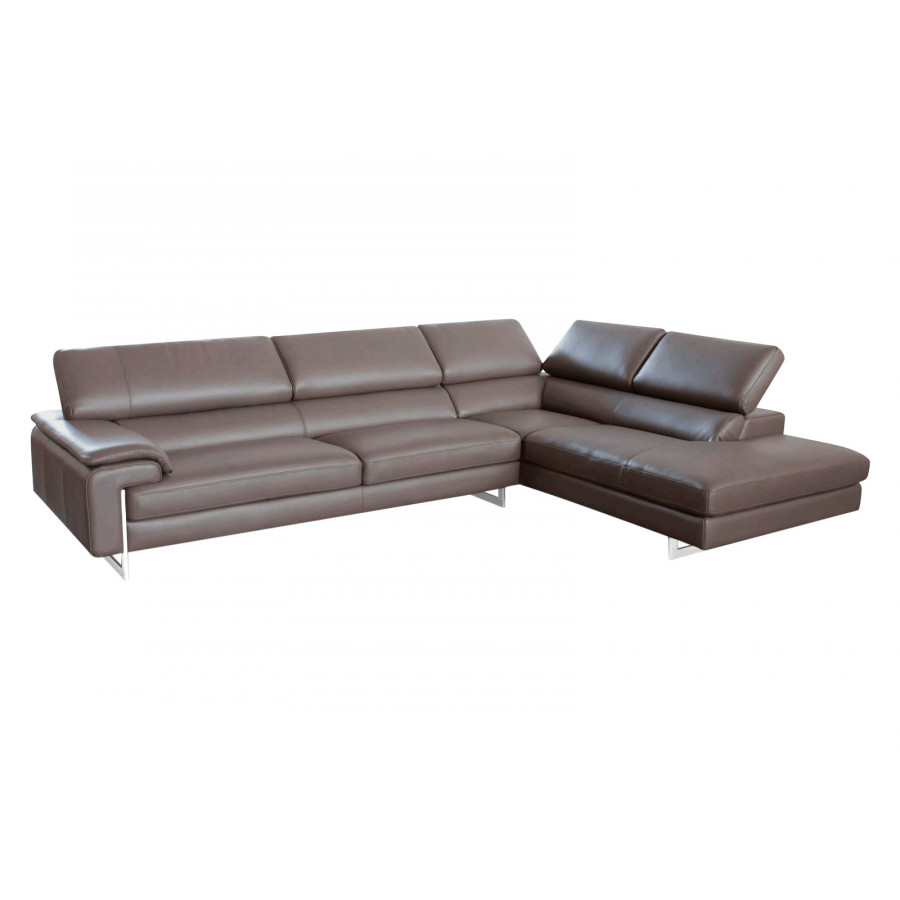 Castello - Buonarroti Right Facing Sectional in Full Top Grain Leather