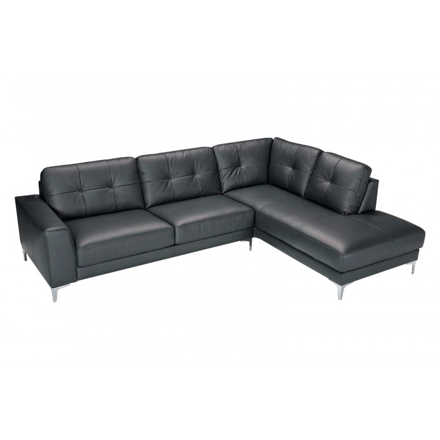 Castello - Malaga Right Facing Sectional in Full Top Grain Leather