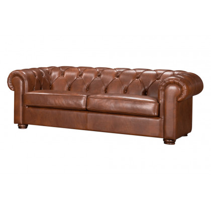Castello - Perugia Stationary Sofa in Full Top Grain Leather