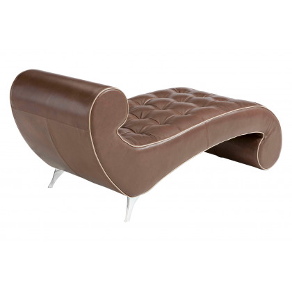 Castello - Barcellona Lounging Chair in Full Top Grain Leather