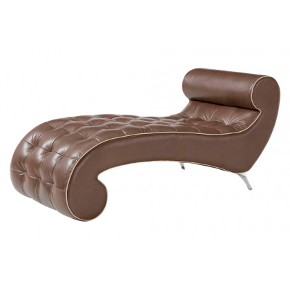 Castello - Barcellona Lounging Chair in Full Top Grain Leather