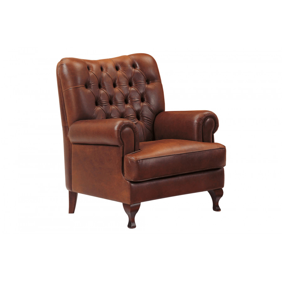 Castello - Nelson Chair in Full Top Grain Leather