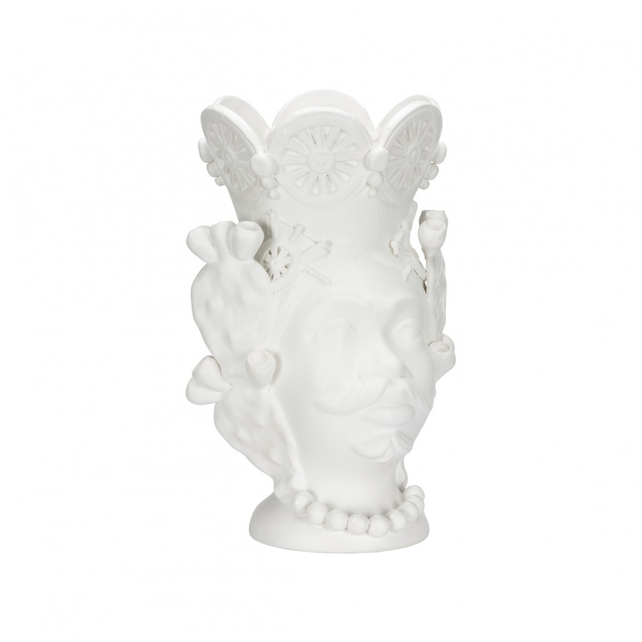 Chelsea House - Omar Male Head in Matte White