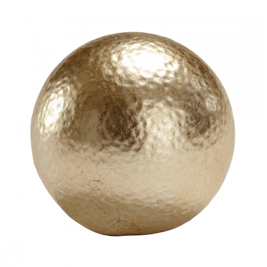 Chelsea House Hammered Ball - Light Gold, Large