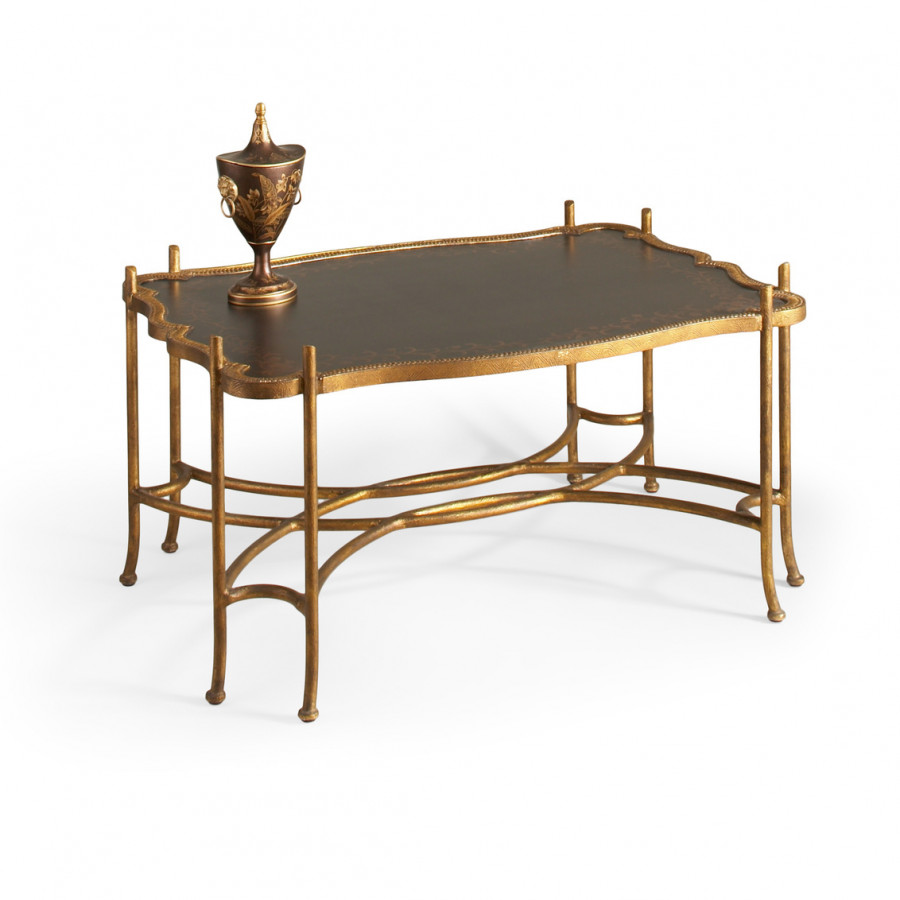 Chelsea House - Jacob Coffee Table in Black/Gold