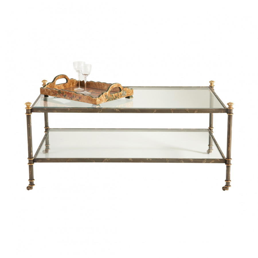 Chelsea House - McBride Cocktail Table in Antique Silver