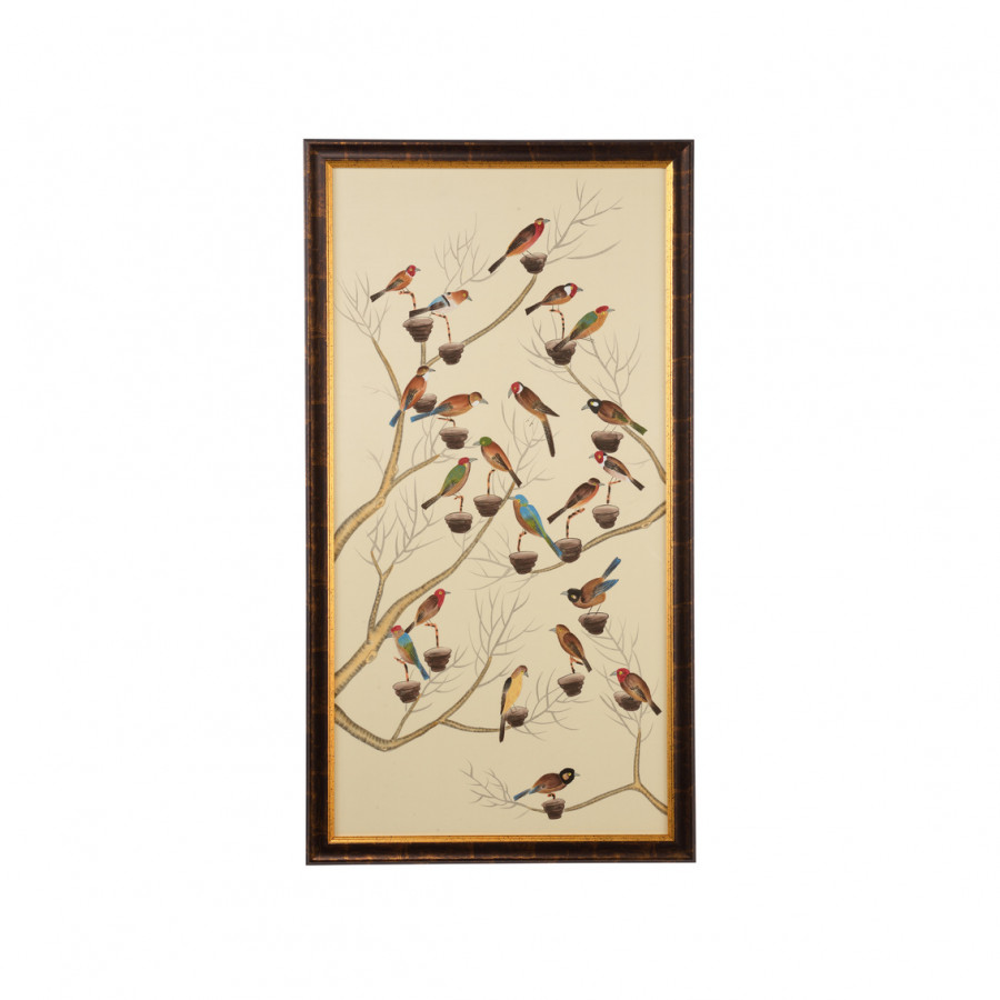 Chelsea House - Small Aviary B in Antique Gold/Brown