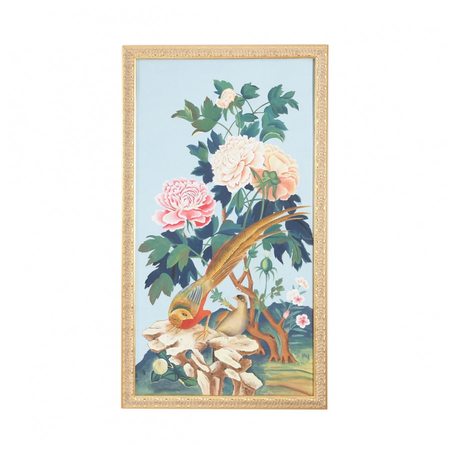 Chelsea House - Baxter Panel B in Gold Frame
