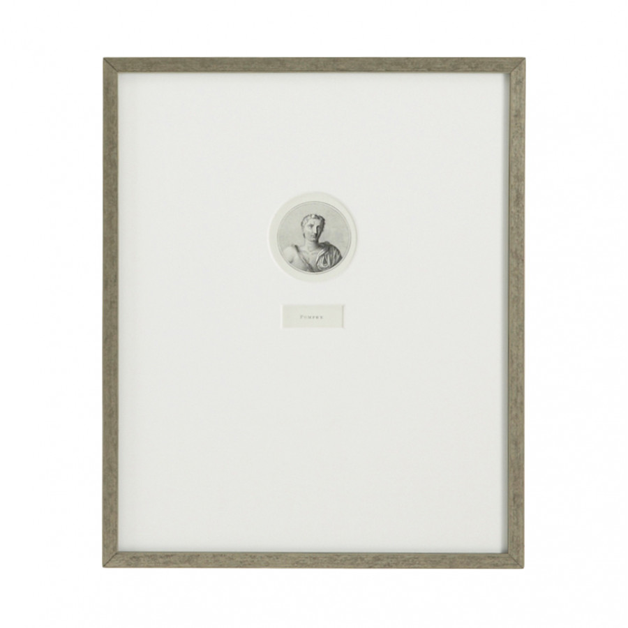 Chelsea House - Pompey in Antique Silver