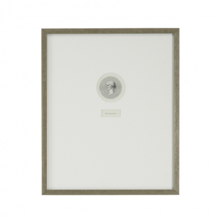 Chelsea House - M Agrippa in Antique Silver Frame