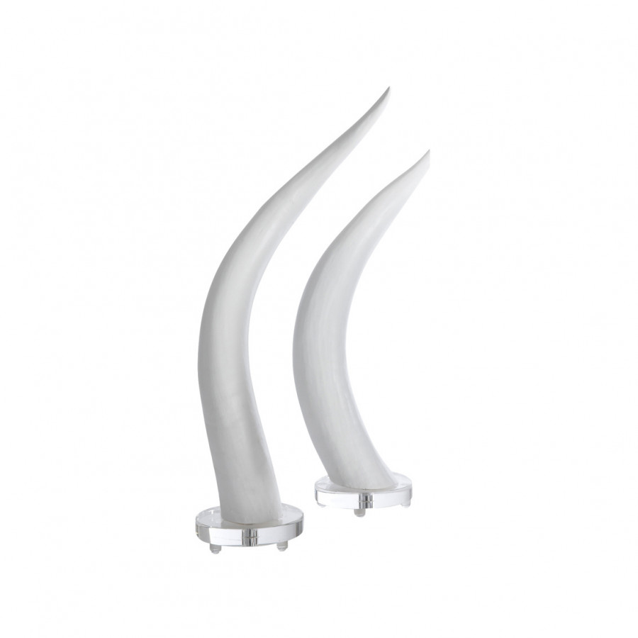 Chelsea House Horns (S2) - White, Composite