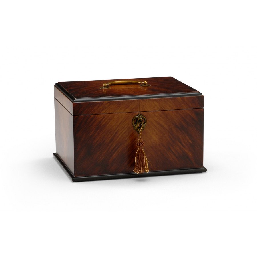Chelsea House - George II Tea Caddy in Brass Handles