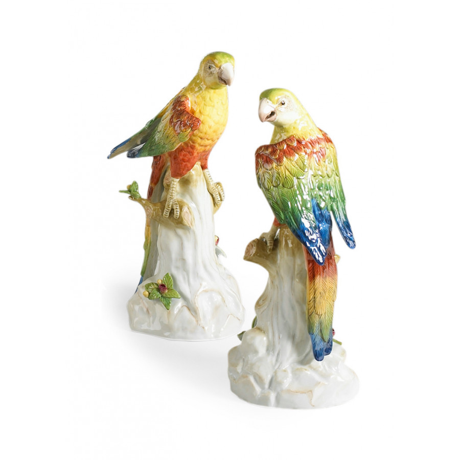 Chelsea House - Yellow Parakeets (Pr) in Multi-Color
