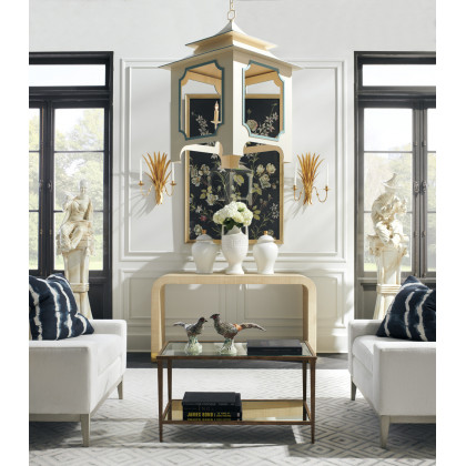 Chelsea House - Chinoiserie Man in Hand Painted