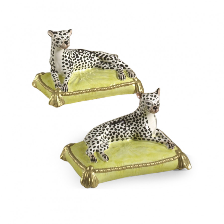 Chelsea House - Leopards (Pr) in Italian, Ceramic