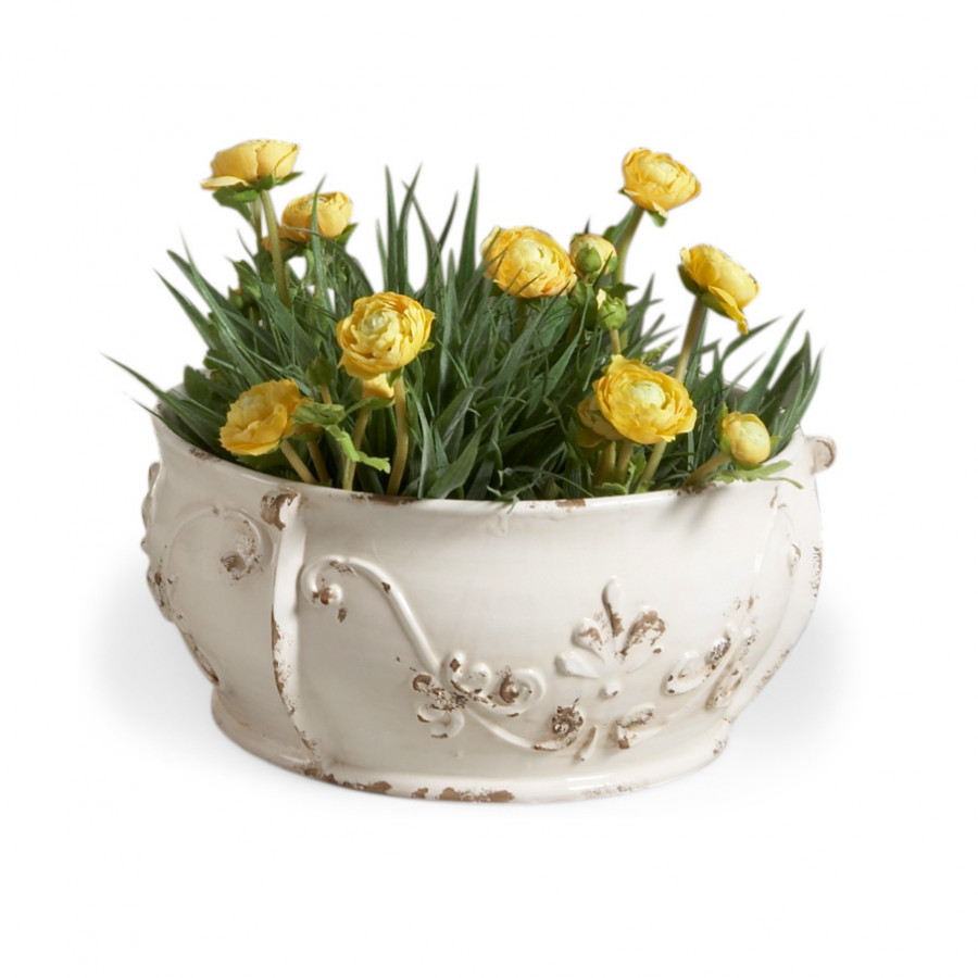 Chelsea House - Monaco Cachepot in Ceramic