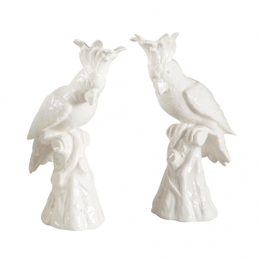 Chelsea House Hope Parrots (Pr) - White