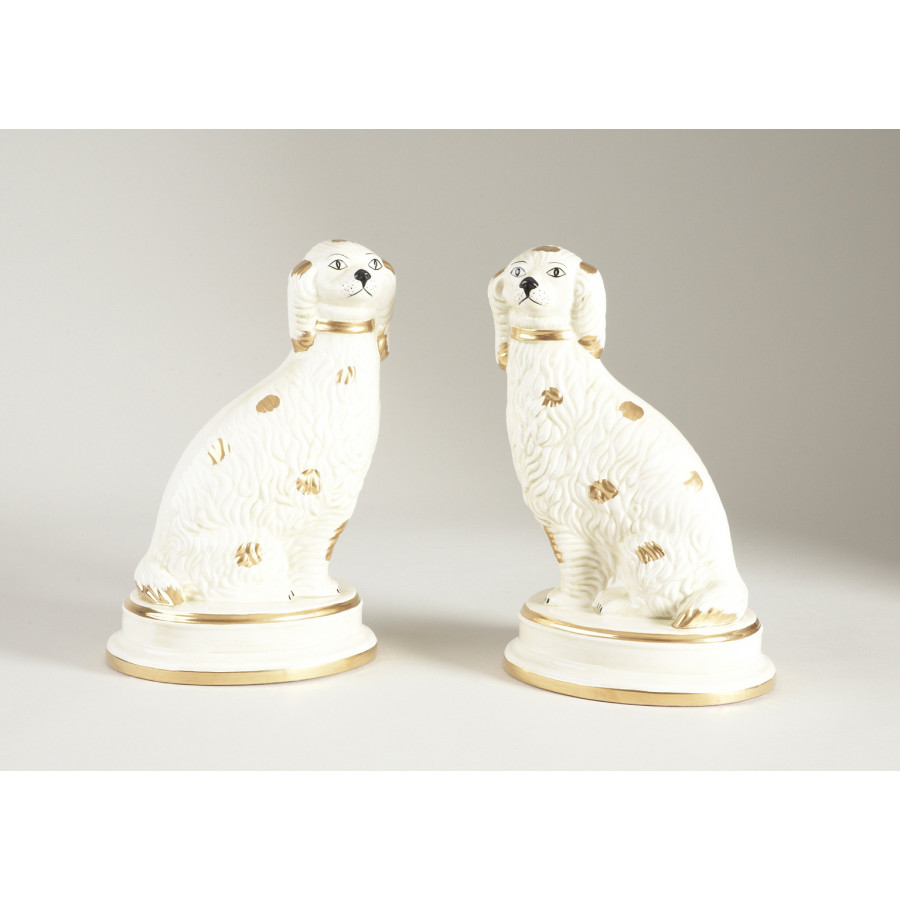 Chelsea House - Spaniels (Pr) in Ceramic