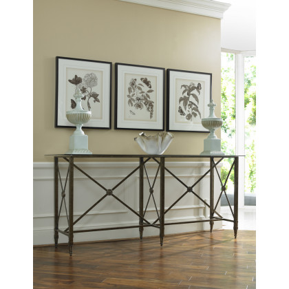 Chelsea House - Urn On Pedestal Celadon in Italian