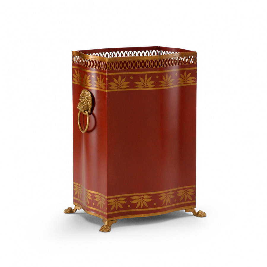 Chelsea House Carlton Wastebasket - Red