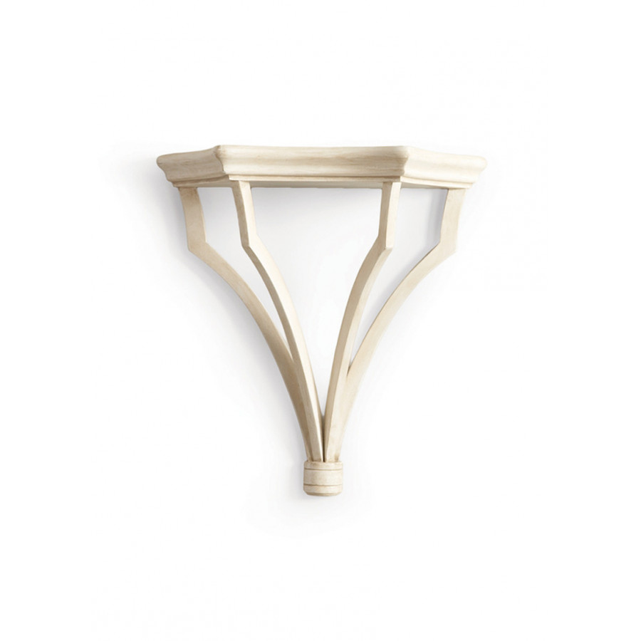 Chelsea House Sheraton Bracket - Antique Cream, Large