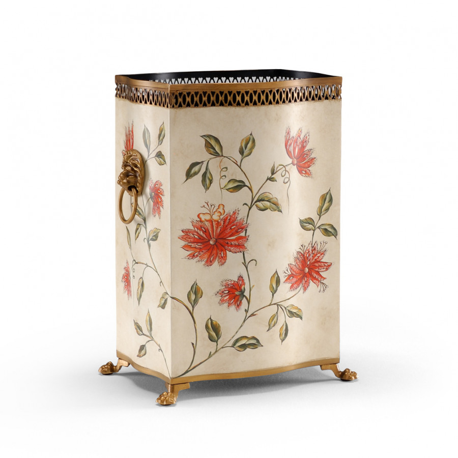Chelsea House - Millis Wastebasket in Hand Painted