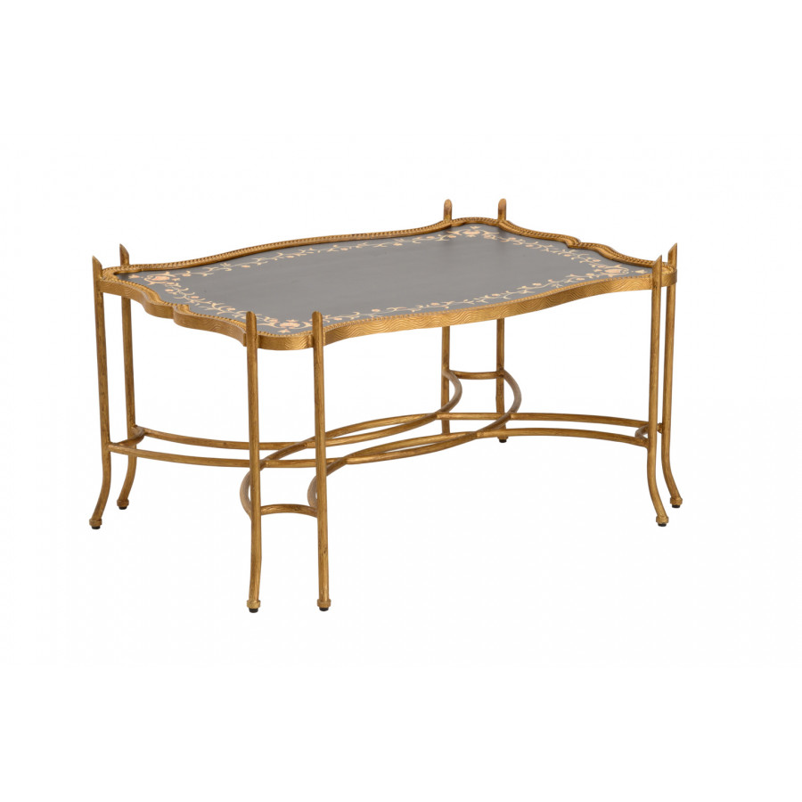 Chelsea House - Jacob II Coffee Table in Antique Gold
