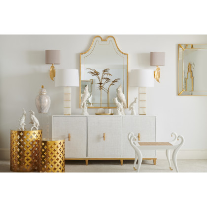 Chelsea House - Gabrielle Mirror in Old Gold/Beveled