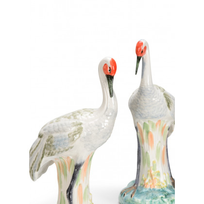 Chelsea House - Chelsea Cranes (Pr) in Hand Decorated