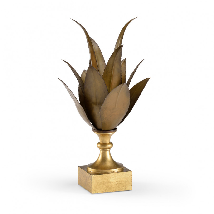Chelsea House - Yucca Plant in Antique Gold/Brown