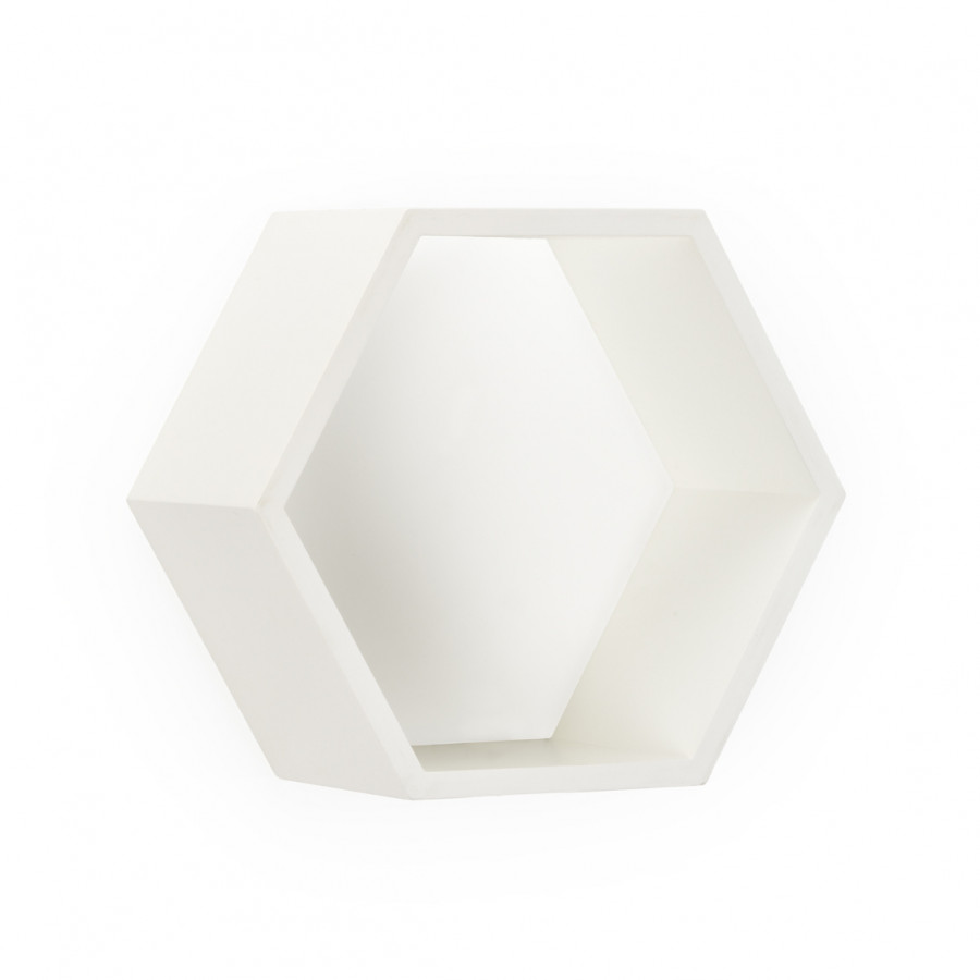 Chelsea House - Honeycomb Wall Box in White